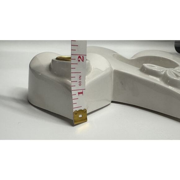 Grand Sales Vintage Christian Wedding Unity Candle Holder - Picture 8 of 8